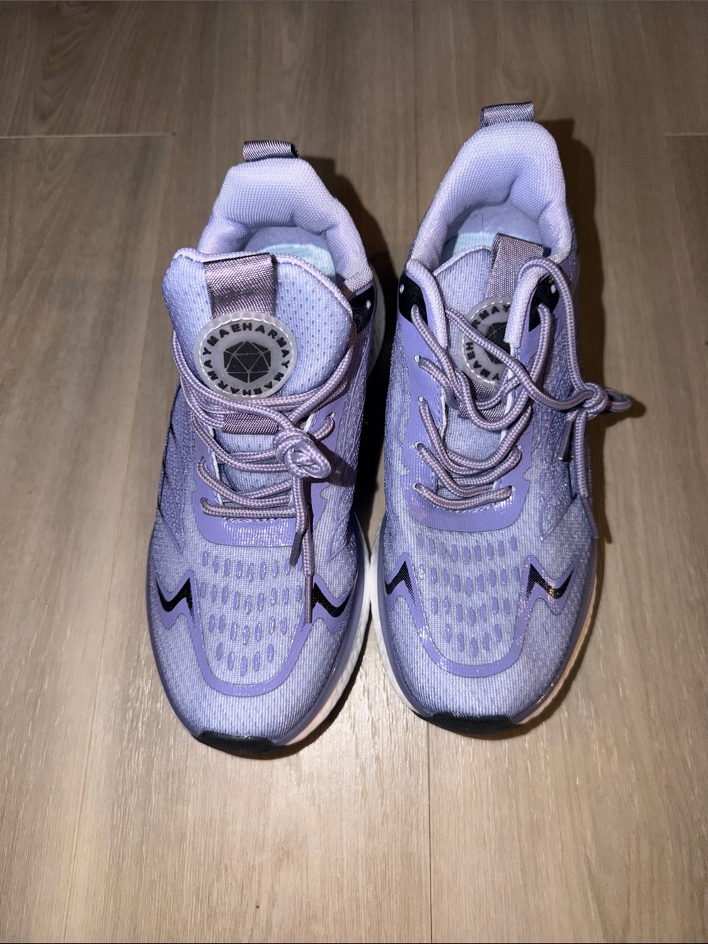 Lavender Women's Athletic Sneakers - Lightweight Comfort